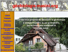 Tablet Screenshot of geobiologie-masini.org
